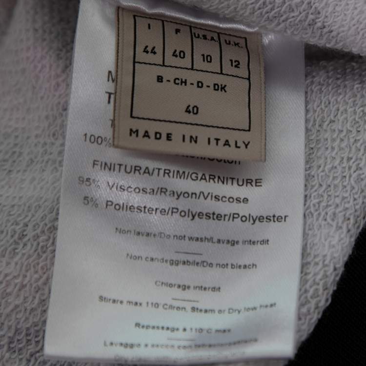 Pre Owned Emilio Pucci Multicolor Printed Cotton Sweatshirt M