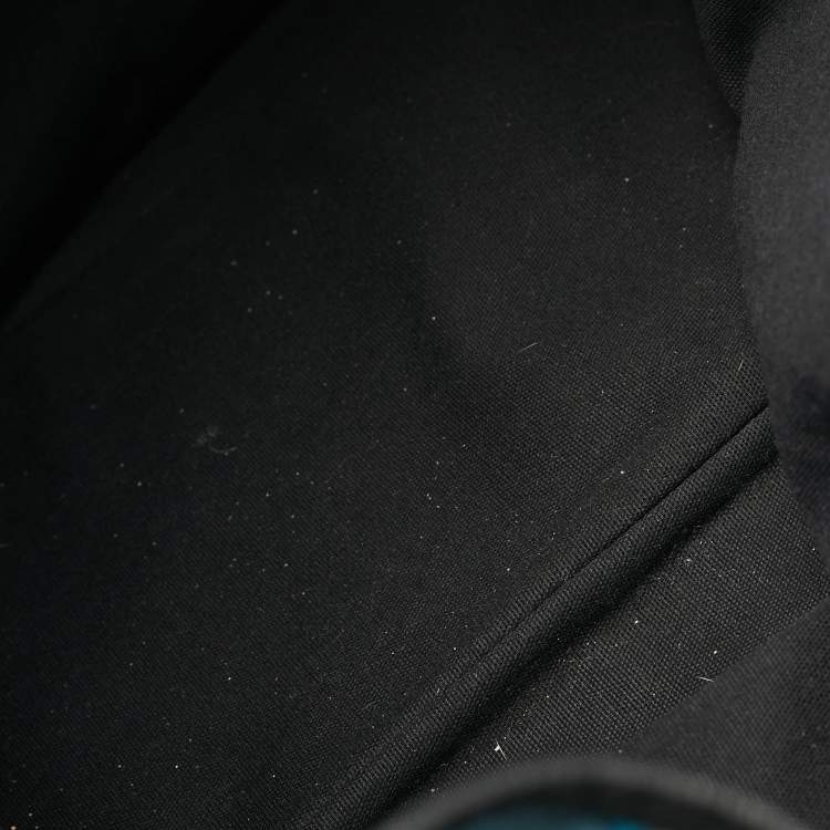 Pre Owned Emilio Pucci Multicolor Printed Canvas Beach Bag