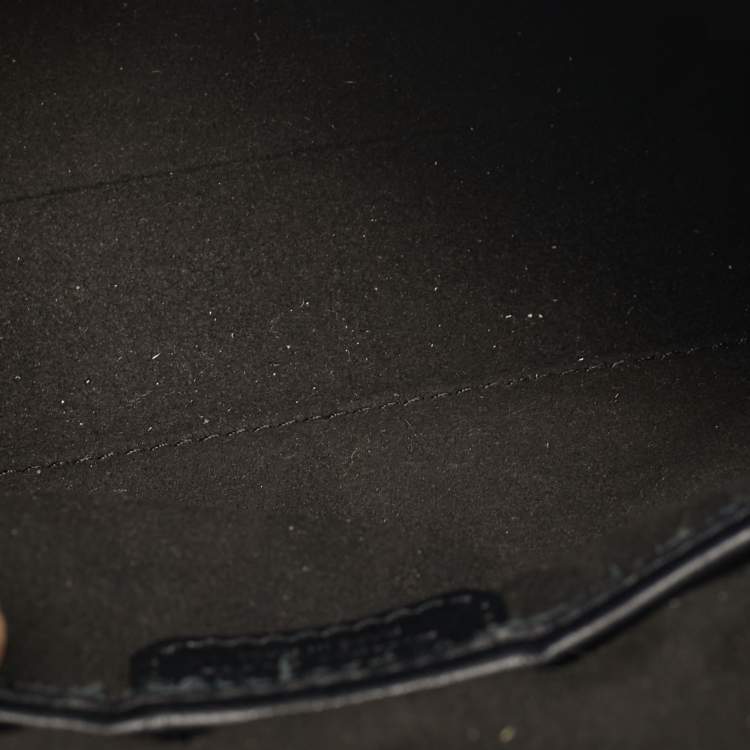 Pre Owned Emilio Pucci Multicolor Woven Fabric and Leather Top Handle Bag