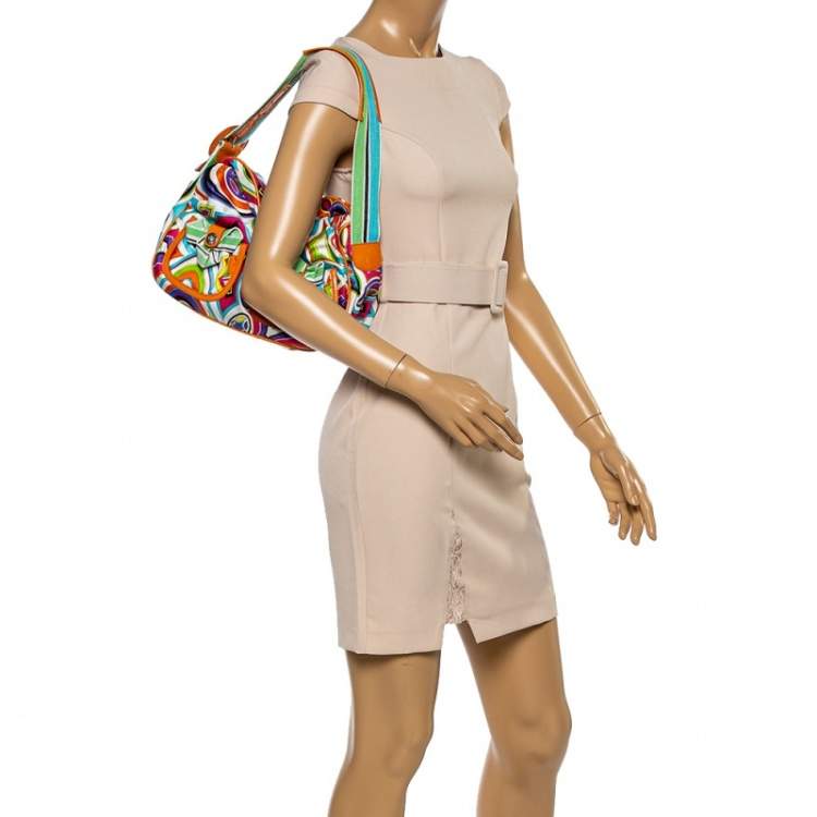 Emilio Pucci Women's Eco-Friendly Fabric Shoulder Bag