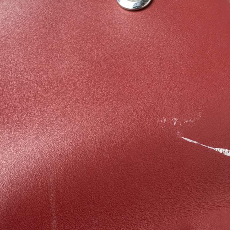 Pre Owned Emilio Pucci Tri Color Leather Pilot Top Handle Bag