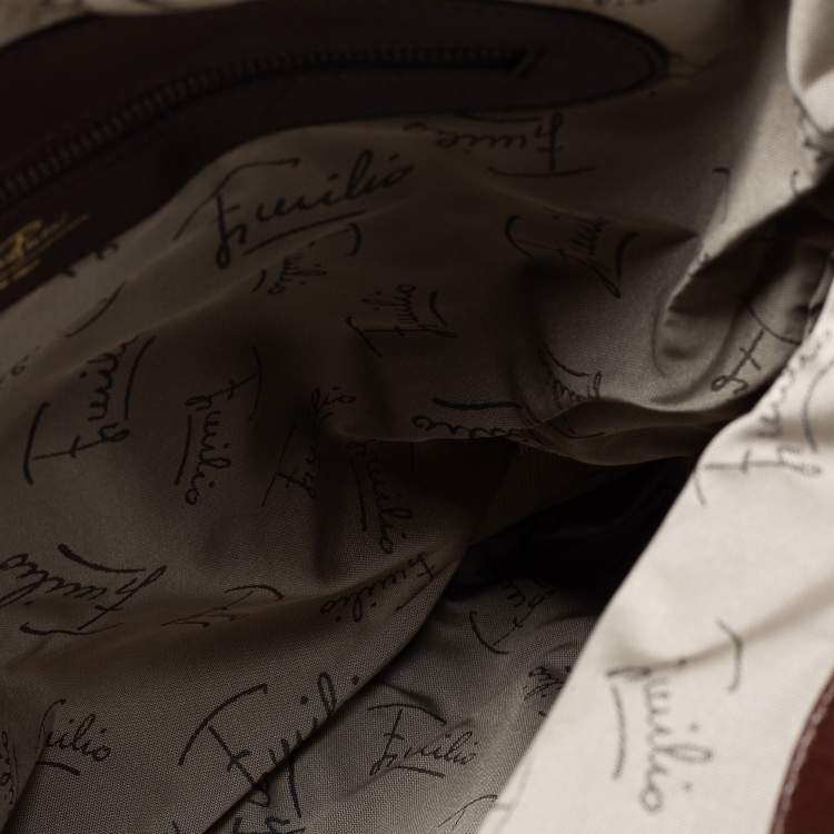 Pre Owned Emilio Pucci Multicolor Nylon Shopper Tote