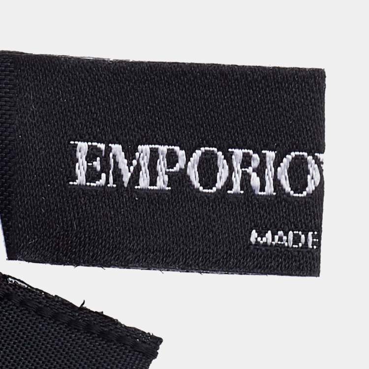 Pre Owned Emporio Armani Purple Wool Gloves S