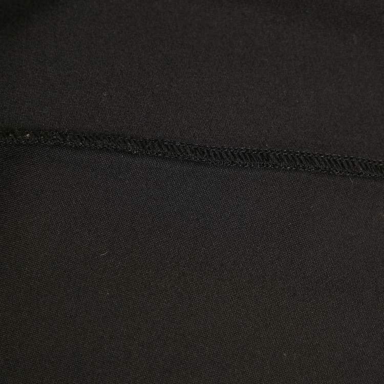 Pre Owned Emporio Armani Black Knit Short Dress M