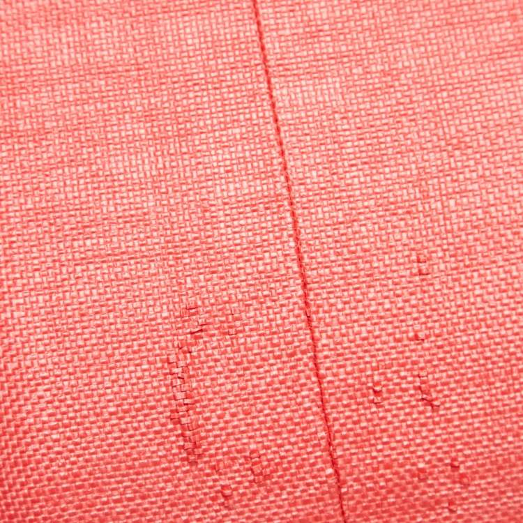 مملوكة مسبقًا Emporio Armani Pink Basket Weave Jacket S 