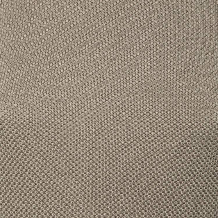 Pre Owned Emporio Armani Olive Green Knit Sleeveless Top S