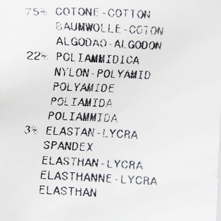 Pre Owned Emporio Armani Midnight Blue Cotton Short Sleeve Shirt L