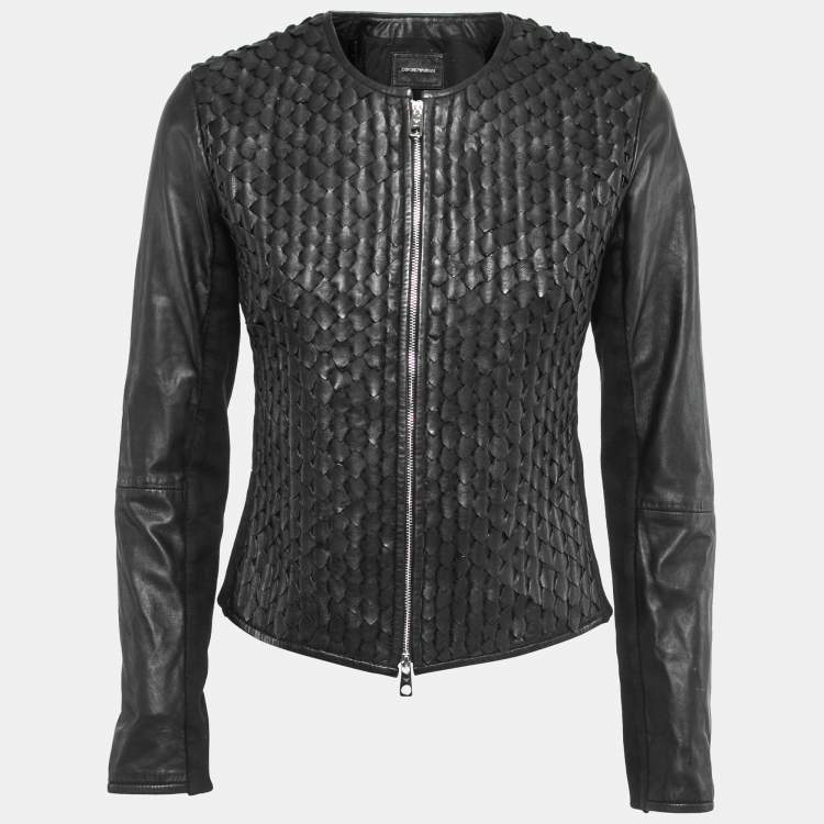 Emporio Armani Ladies Luxury Black Jacket, Brand Size 42 (US Size 8) -  Walmart.com
