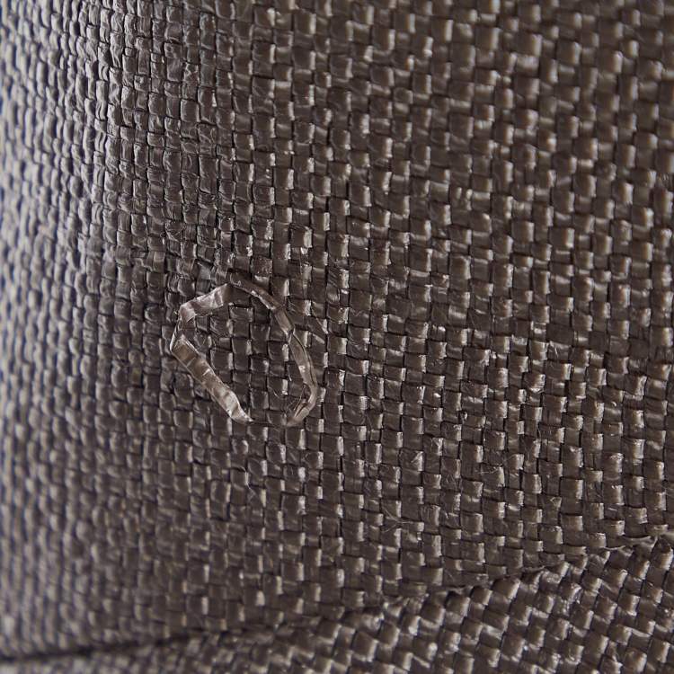 Pre Owned Emporio Armani Copper Brown Cotton Blend Asymmetric Cropped Blazer M