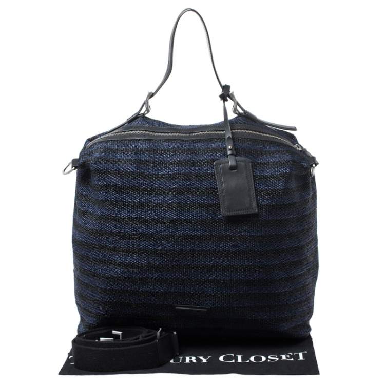 emporio armani straw bag