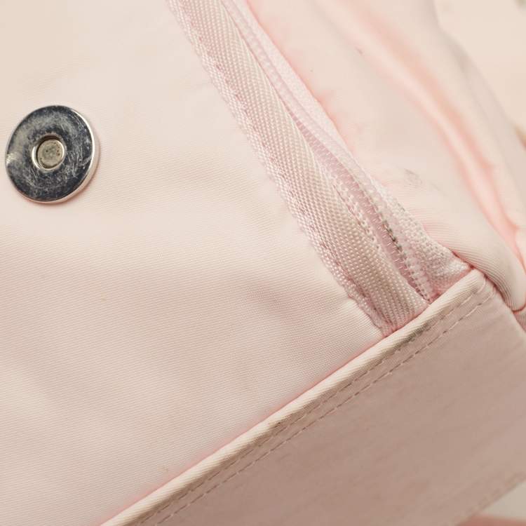 مملوكة مسبقًا Emporio Armani Pink Nylon Baby Changing Bag