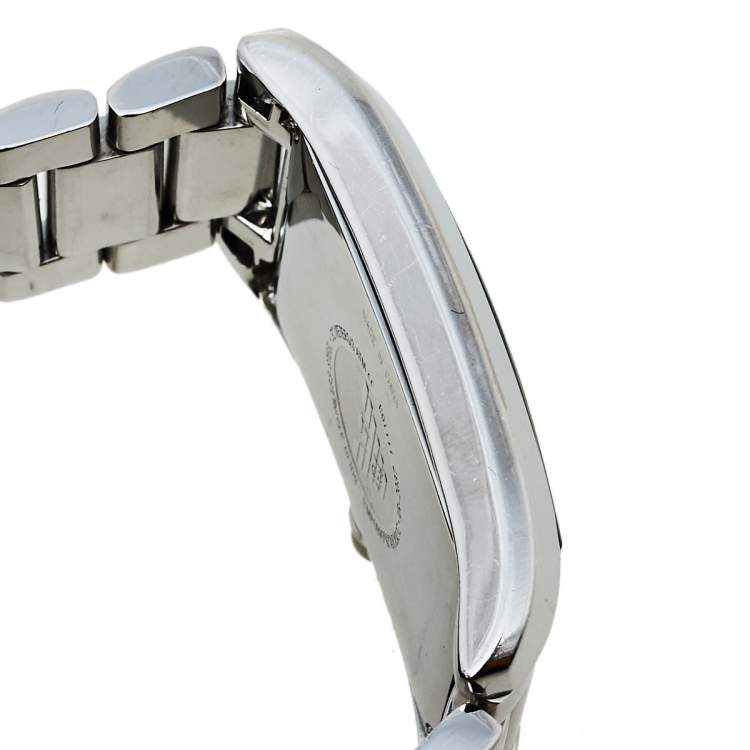 Pre Owned Emporio Armani Mother Of Pearl Stainless Steel Classic AR2037 Women's Wristwatch 24.50 mm
