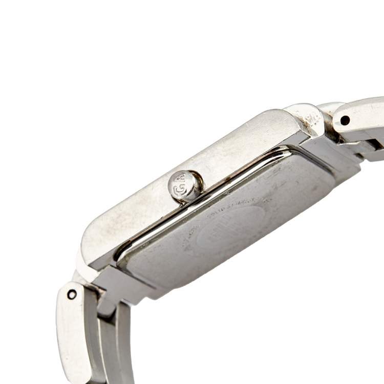 مملوكة مسبقًا Emporio Armani Silver Stainless Steel AR5433 Women's Wristwatch 16 mm