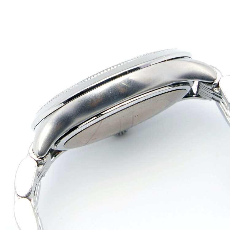 Pre Owned Emporio Armani Mother Of Pearl Stainless Steel Classic AR1803 Women's Wristwatch 26 mm