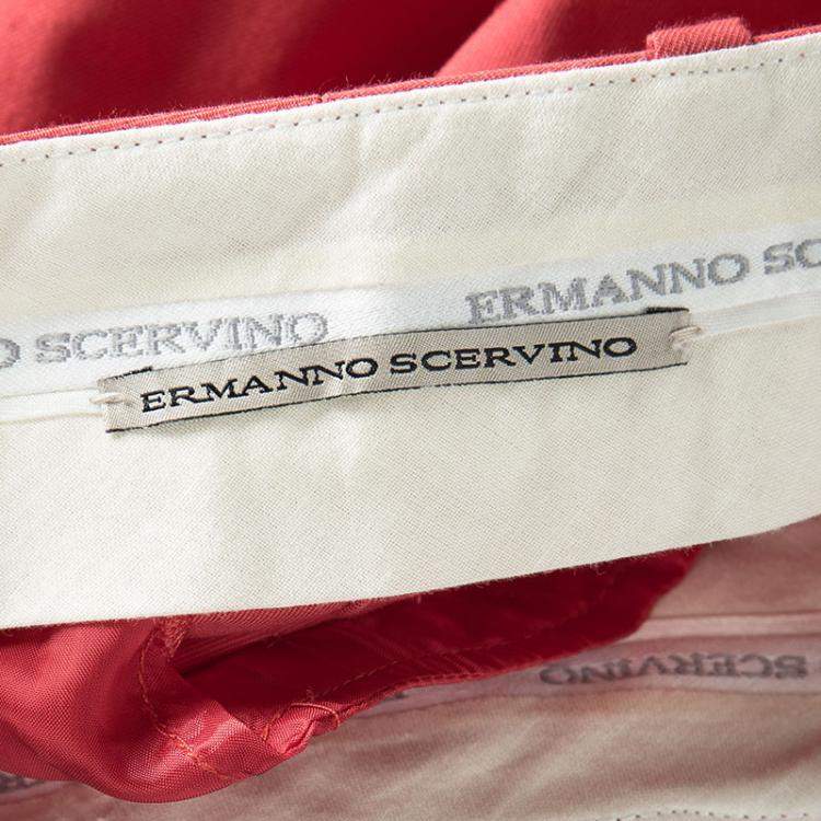 مملوكة مسبقًا Ermanno Scervino Pink Slim Fit Pants S