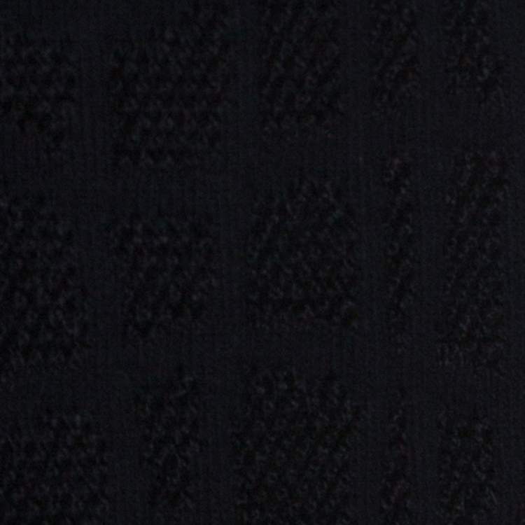 Pre Owned Escada Black Perforated Knit Wool Tank Top L