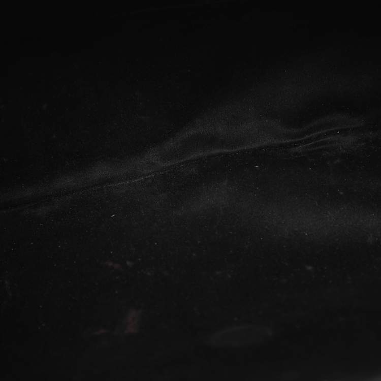 Pre Owned Escada Tricolor Tweed Wristlet Clutch