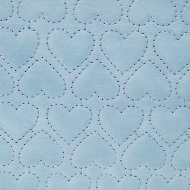 Pre Owned Escada Light Blue Nubuck Leather Box Top Handle Bag