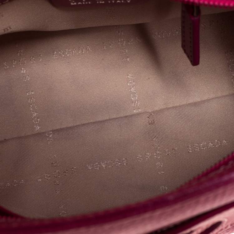 Pre Owned Escada Pink Leather Satchel