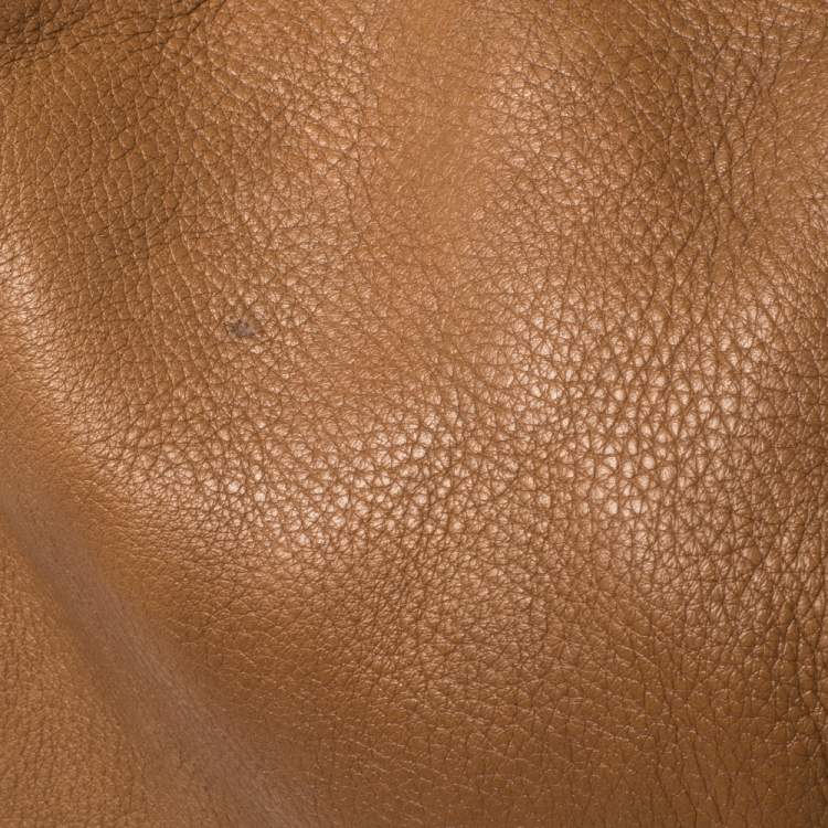 Pre Owned Escada Brown Leather Hobo