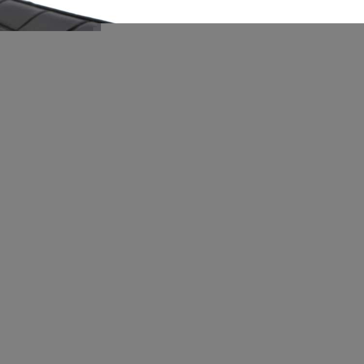 Pre Owned Escada Black Croc Embossed Leather Baguette 