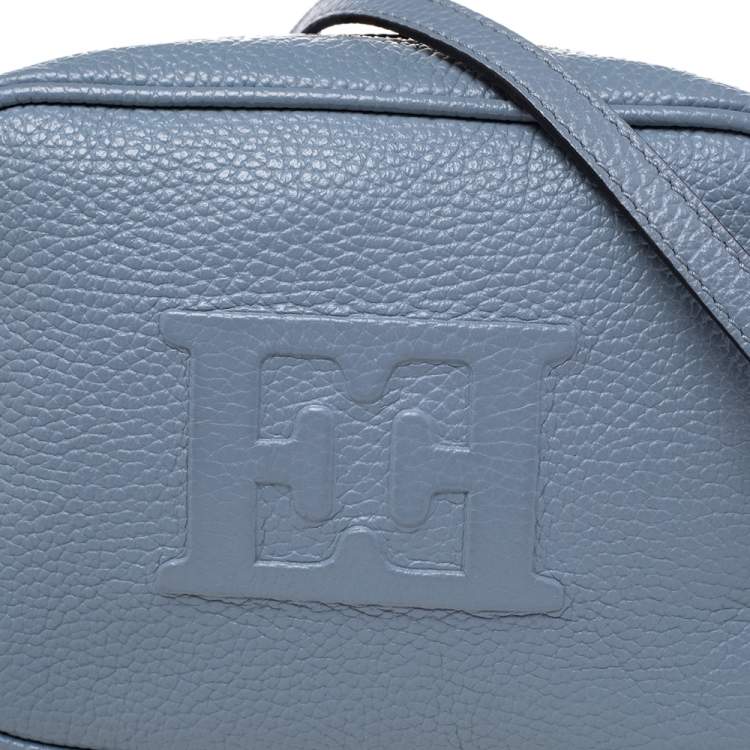 مملوكة مسبقًا Escada Pastel Blue Leather Crossbody Bag