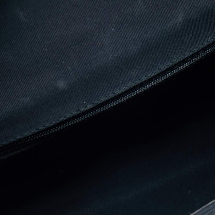 مملوكة مسبقًا Escada Black Nylon Bow Crossbody Bag