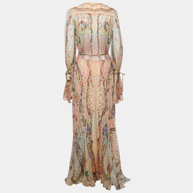 Etro Multicolor Paisley Printed Silk Maxi Dress L Etro | TLC