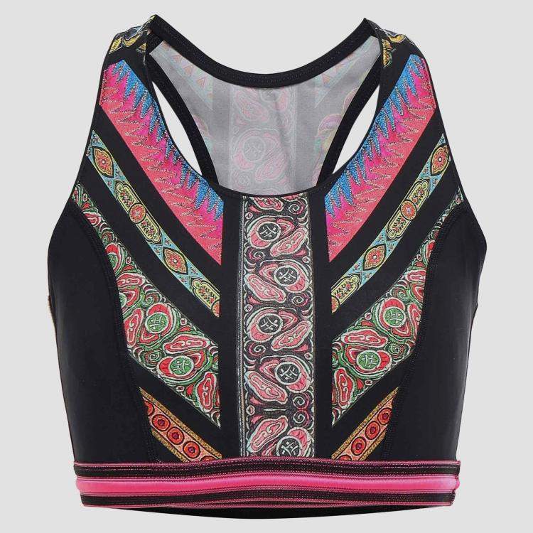 Pre Owned Etro Polyamid Sports Bra IT 44