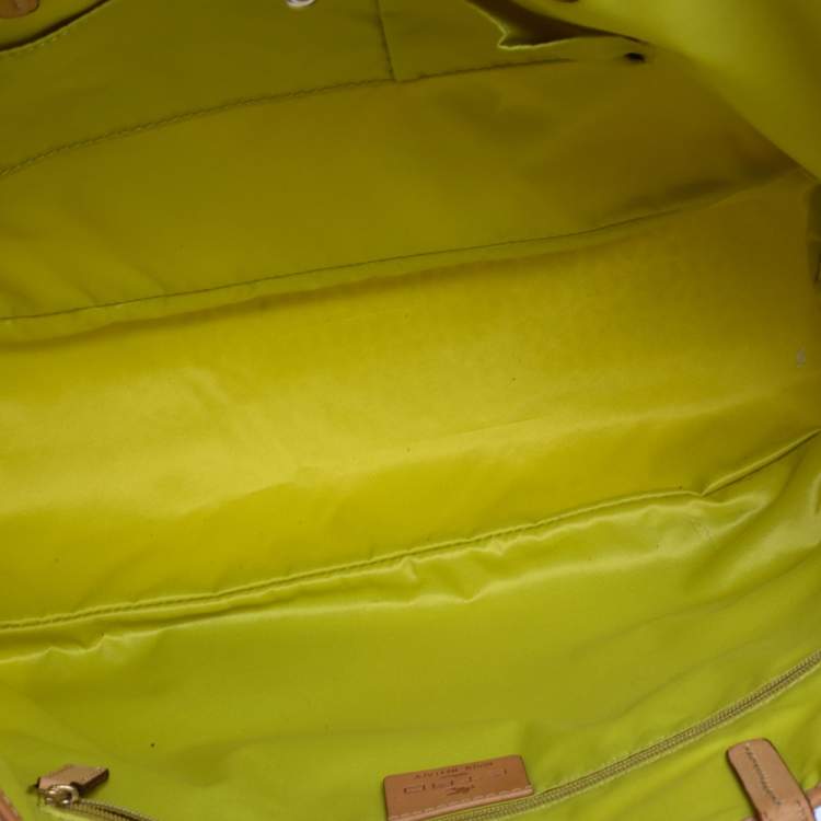 Pre Owned Etro Multicolor PVC Floral Print Tote