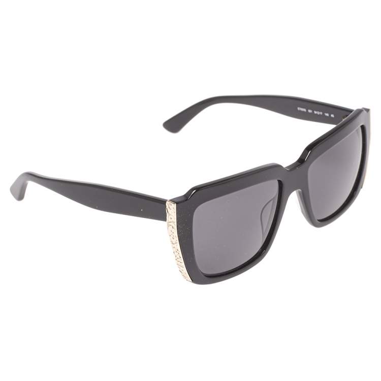 Pre Owned Etro Black / Grey ET655S Square Sunglasses