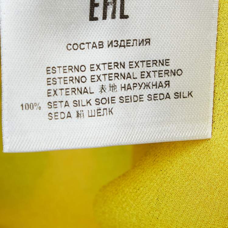 Pre Owned Etro Multicolor Printed Button Front Shirt M