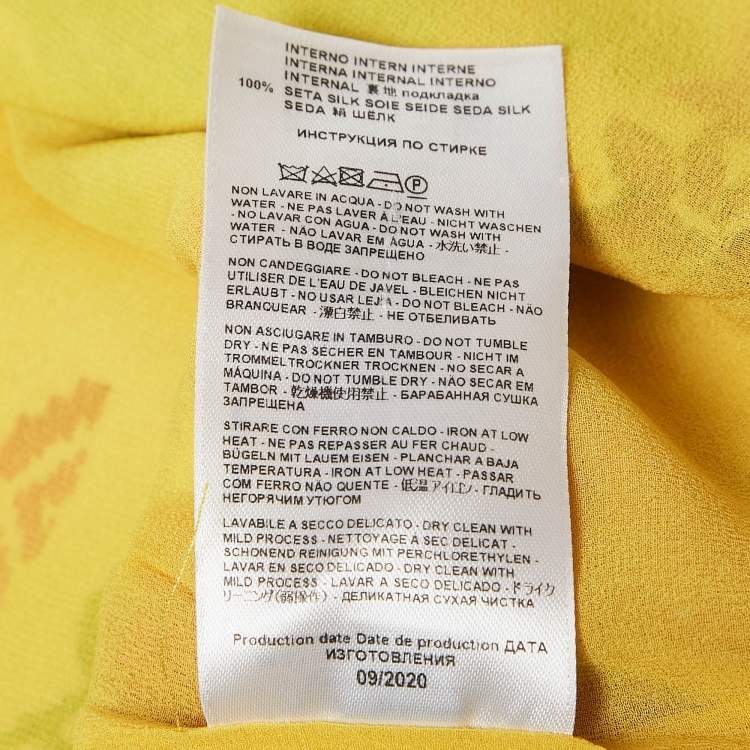 Pre Owned Etro Multicolor Printed Button Front Blouse M