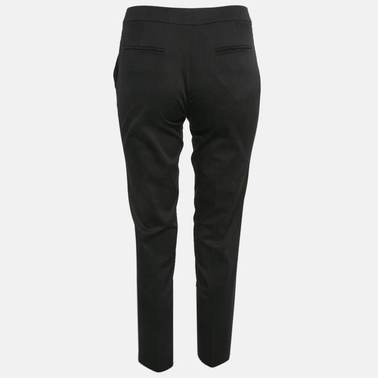 Pre Owned Etro Black Cotton Trousers S