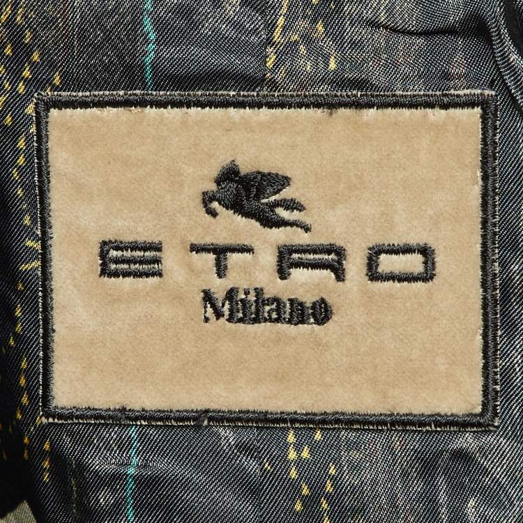 Pre Owned Etro Brown Mink Fur Sleeveless Vest M