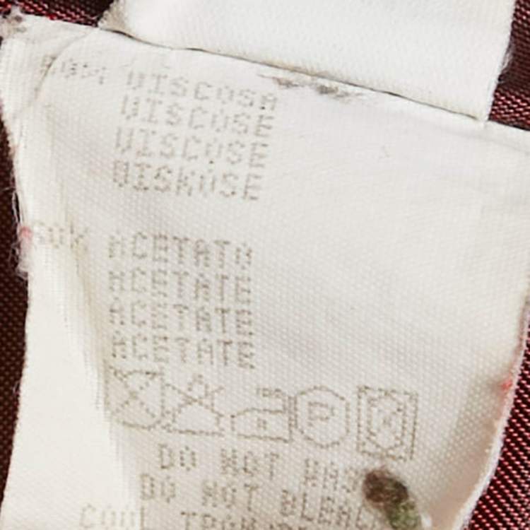 Pre Owned Etro Multicolor Wool Houndstooth Pattern Blazer M