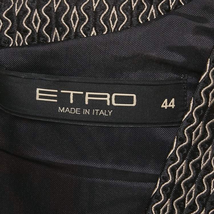 مملوكة مسبقًا Etro Multicolor Paisley Print Silk Mini Dress M