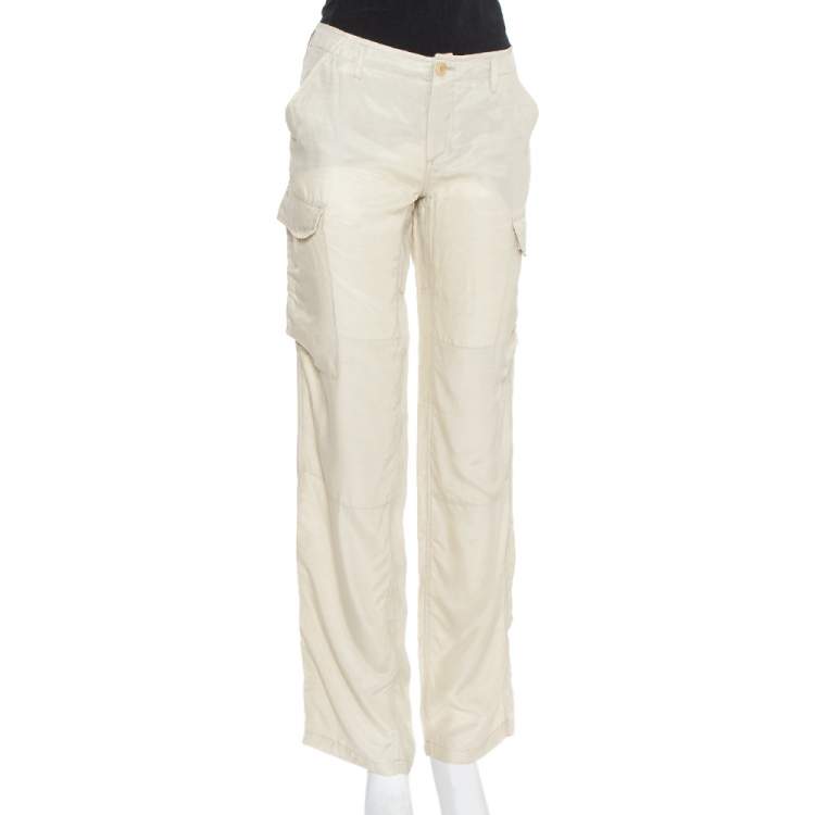 luxury cargo trousers