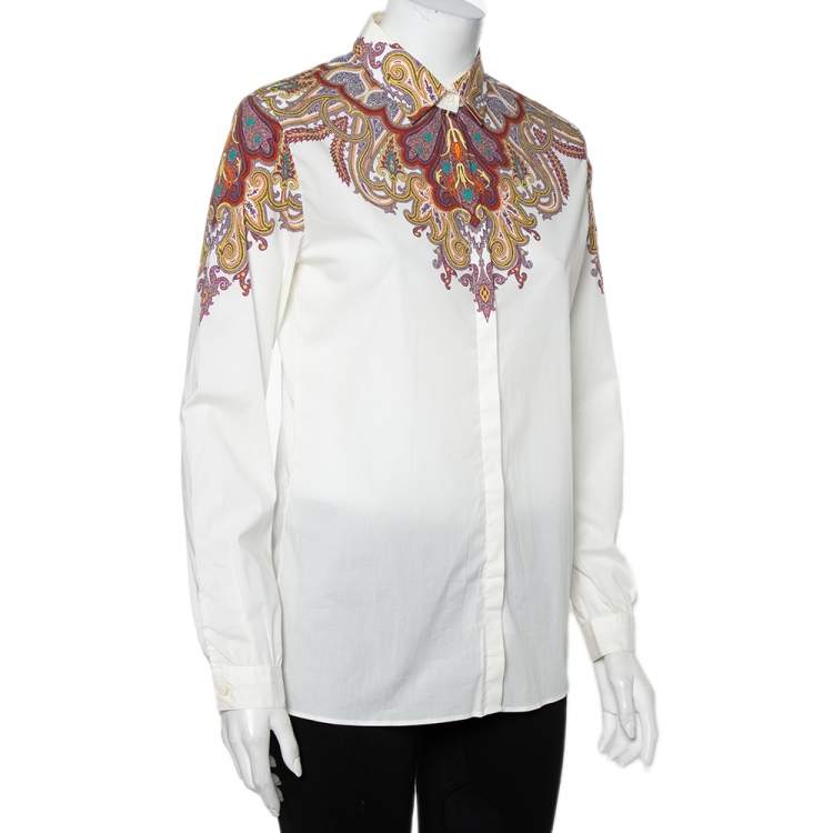 etro white shirt