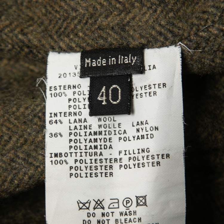 Pre Owned Etro Multicolor Jacquard Quilted Velvet Trimmed Jacket S