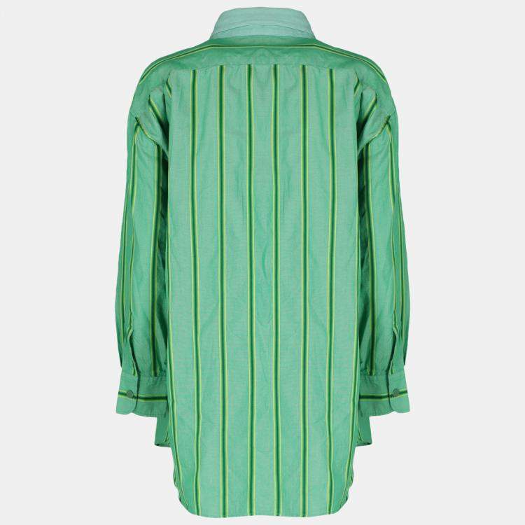 Etro Women's Cotton Shirt - Green - XS Etro