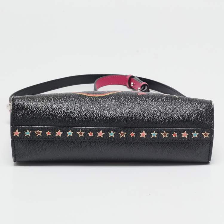 Pre Owned Etro Multicolor Printed Coated Canvas Frame Crossbody Bag