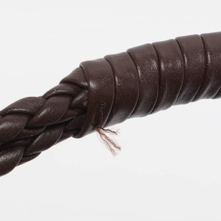 Pre Owned Etro Brown Paisley Print Coated Canvas Libra Tote