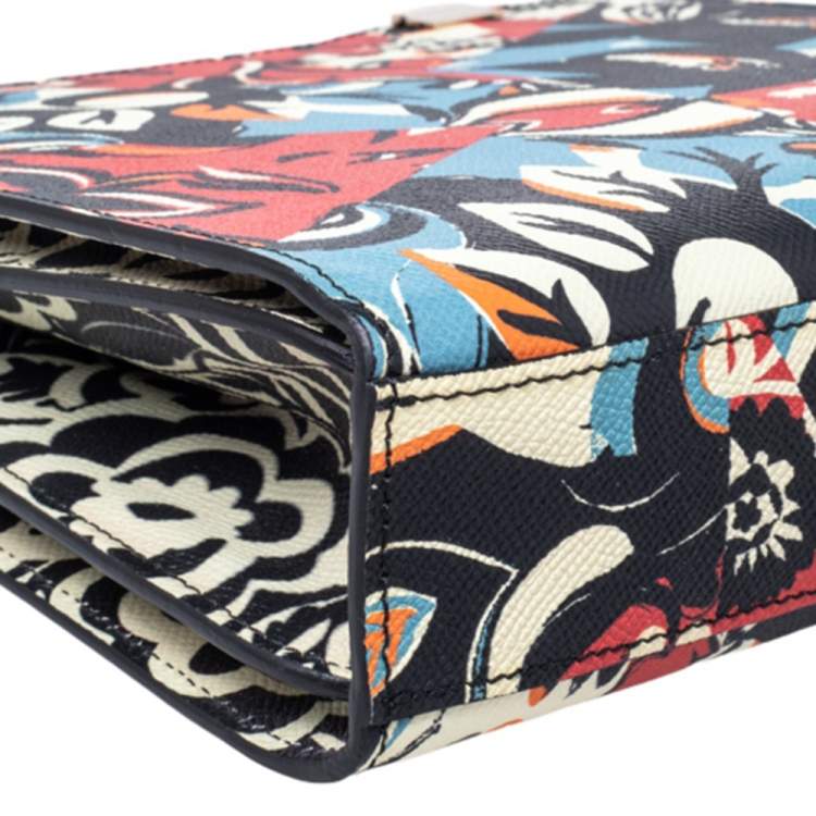 Pre Owned Etro Beige Printed Coated Canvas Chain Shoulder Bag