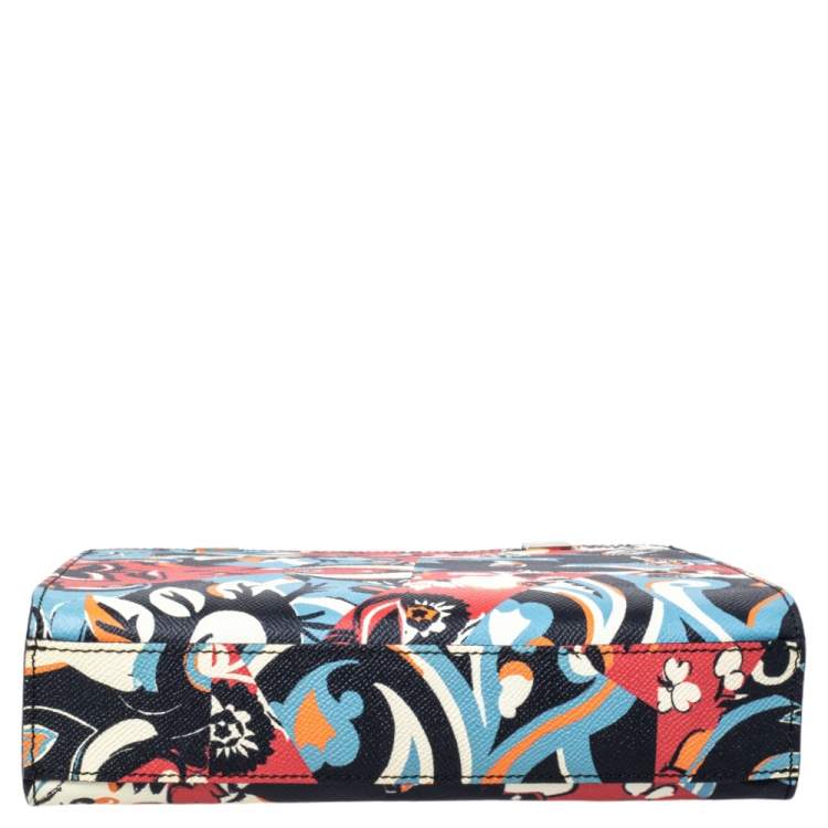 Pre Owned Etro Beige Printed Coated Canvas Chain Shoulder Bag