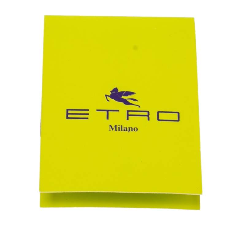 Pre Owned Etro Multicolor Paisley Canvas and Python Embossed Leather Shoulder Bag
