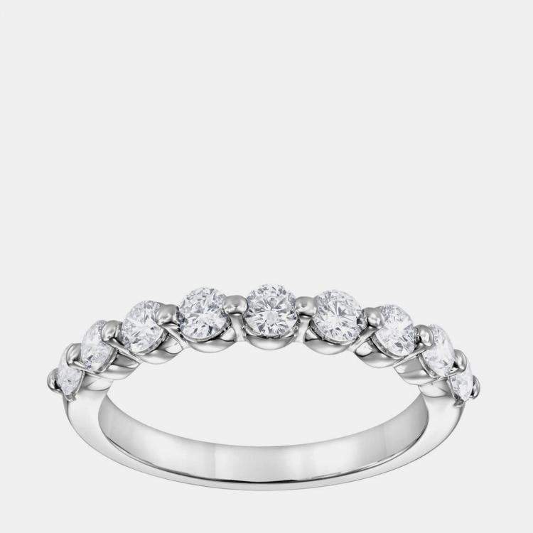 Pre Owned 0.5ct 14k White Gold Lab Grown Diamond Band