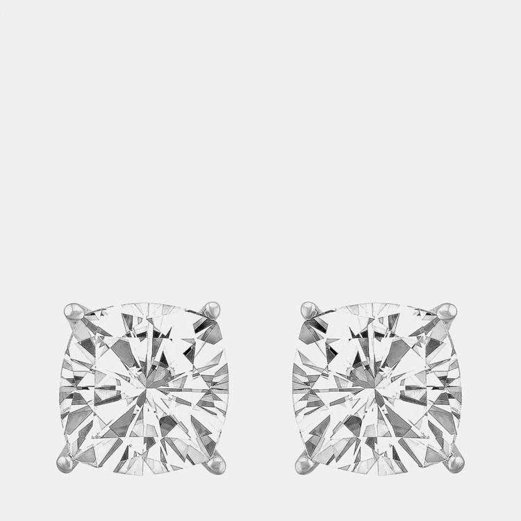 مملوكة مسبقًا 1.95ct 14k White Gold Lab Grown Diamond Basic Stud Earring