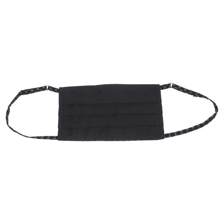 Pre Owned Collars & Cuffs Non-Medical Handmade Black Cherry Face Mask (Available for UAE Customers Only)