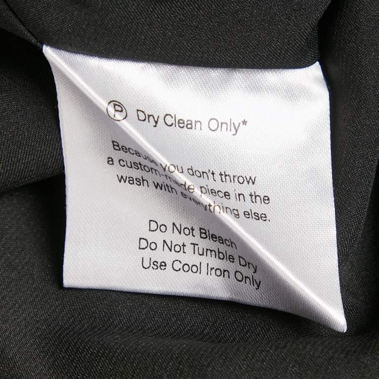 Pre Owned Fame and Partner Black Sequin One Shoulder Midi Dress S